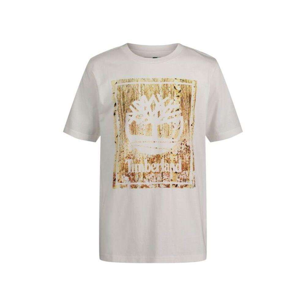 Timberland Big Boys Tree Photo Short Sleeve T-Shirt
